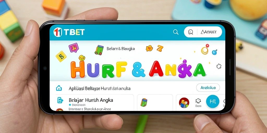 Tampilan antarmuka aplikasi 11TBET yang interaktif dan mendidik.